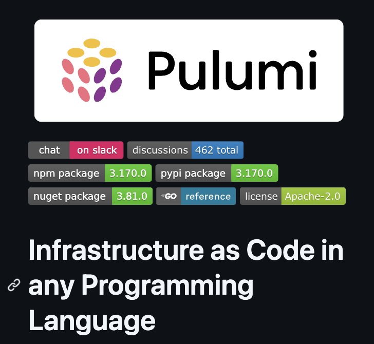 Pulumi: Modern Infrastructure as Code with Real Programming Languages