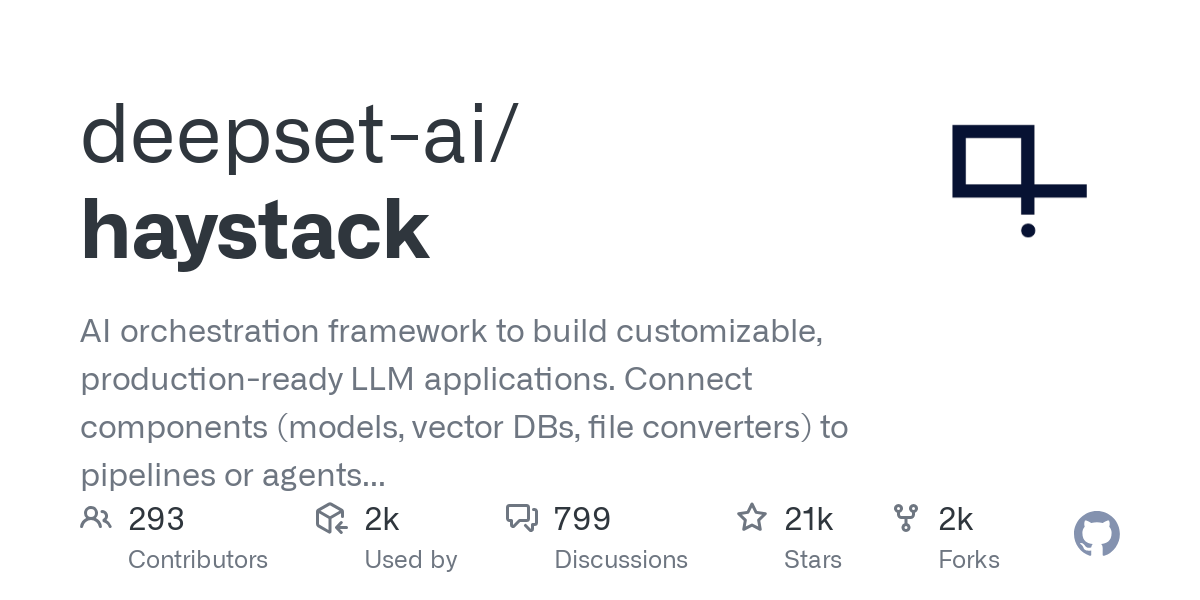 Haystack: End-to-End Framework for Building Search Systems with NLP