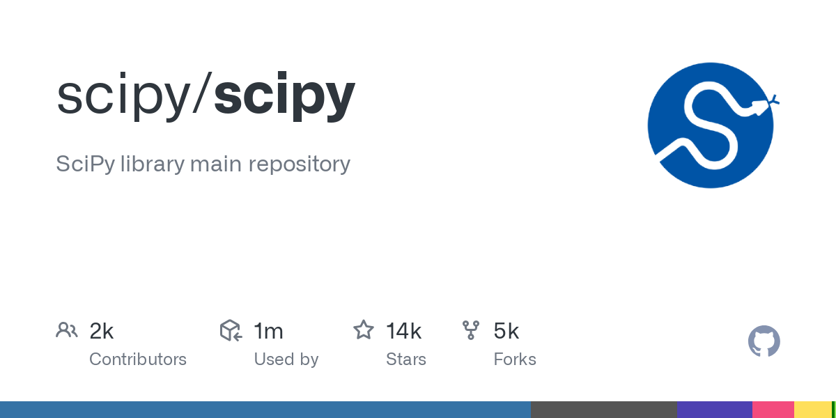 SciPy: Advanced Scientific Computing in Python